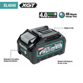 Clearance Center | Makita GAU01M1 40V max XGT Brushless Lithium-Ion 10 in. x 8 ft. Cordless Pole Saw Kit (4 Ah) image number 9