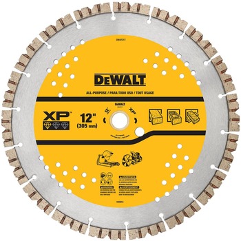 CIRCULAR SAW BLADES | Dewalt 12 in. XP All-Purpose Segmented Diamond Blade - DW4721T