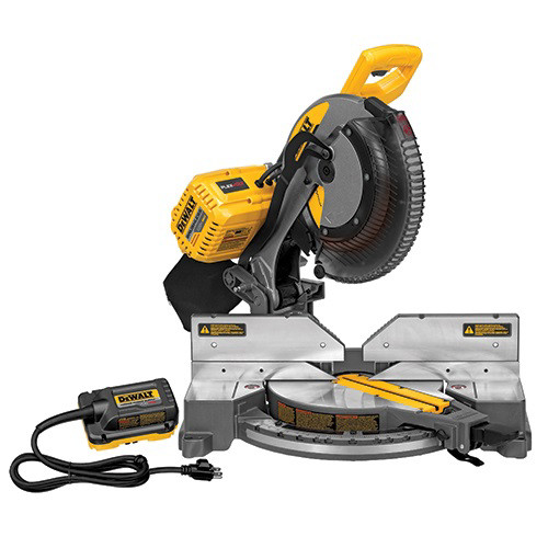 Miter Saws | Dewalt DHS716AB 120V MAX FlexVolt Cordless Lithium-Ion 12 in. Fixed Compound Miter Saw with Adapter Only (Tool Only) image number 0