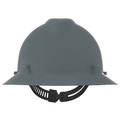 Clearance Center | MSA 454731 V-Gard Slotted Full-Brim Hat with Staz-On Suspension - Gray image number 0