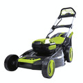 Lawn Mowers | Snow Joe ION100V-21LM iON100V Brushless Lithium-Ion 21 in. Cordless Self-Propelled Lawn Mower Kit (5 Ah) image number 1