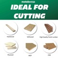 Circular Saw Blades | Metabo HPT 115765M 12 in. 80-Tooth Industrial PTFE Miter Saw Fine Finish Blade image number 2