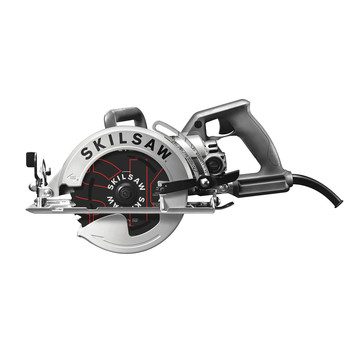 POWER TOOLS | SKILSAW SPT77W-01 7-1/4 in. Aluminum Worm Drive Circular Saw with Carbide Blade