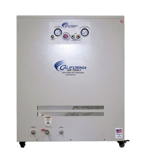 Portable Air Compressors | California Air Tools CAT-20040DSPCAD 4 HP 20 Gallon Ultra Quiet and Oil-Free Dolly Air Compressor with Sound Proof Cabinet, Air Dryer and Auto Drain image number 0