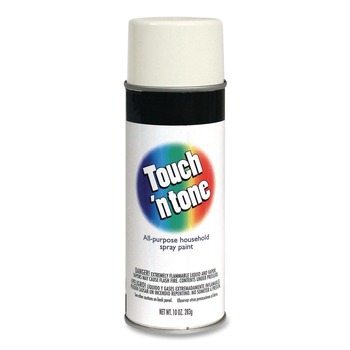 Rust-Oleum Touch'n Tone 10 oz. Aerosol Can Spray Paint - Gloss White (6/Carton) - 55274830