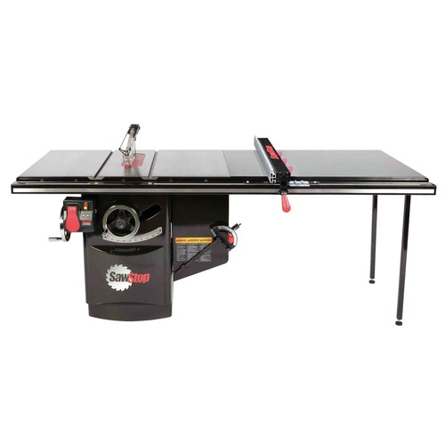 Table Saws | SawStop ICS53230-ATGI52 (1-Kit) 230V 5 HP 3-Phase Industrial Cabinet Saw with 52 in. T-Glide Advance Rip Fence, Rails and Extension Table image number 0