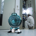 Makita LXT and XGT 20% off sale | Makita DCF301Z 18V LXT 3-Speed Lithium-Ion 13 in. Cordless/Corded Job Site Fan (Tool Only) image number 9