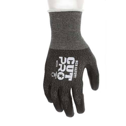 Work Gloves | MCR Safety 92721L Cut Pro 92721 Gloves - Large Black (1-Dozen) image number 0