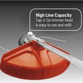 String Trimmers | Husqvarna 967628203 22-cc 122LK 17 in. 2-Cycle Straight Shaft Gas String Trimmer image number 4