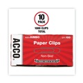 July Member-Exclusive Offer Save 10% off on One Item | ACCO A7072585G Nonskid Paper Clips - Silver Jumbo (1000/Pack) image number 3