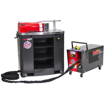 HYDRAULIC SHOP PRESSES | Edwards 20 Ton Horizontal Press with 230V 1-Phase Porta-Power Unit - ED9-HAT6010