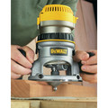 Fixed Base Routers | Dewalt DW618 2-1/4 HP EVS Fixed Base Router image number 10