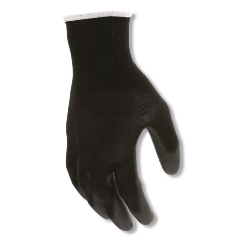 Work Gloves | MCR Safety B96699S Work Gloves Black Small Dozen image number 0