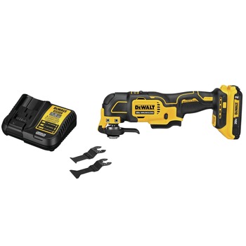 OSCILLATING TOOLS | Dewalt 20V MAX ATOMIC Brushless Lithium-Ion Cordless Oscillating Multi-Tool Kit (2 Ah) - DCS354D1