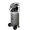 Portable Air Compressors | California Air Tools CAT-20020-22060 2 HP 20 Gallon 220V 60Hz Ultra Quiet and Oil-Free Steel Tank Dolly Air Compressor image number 1