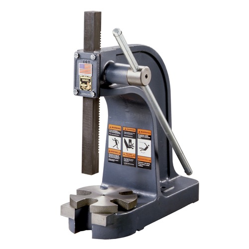 Metal Forming | Dake D-901005 Model 0 1-1/2 Ton Single Lever Arbor Press image number 0