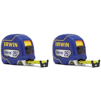 PRODUCTS | Irwin (2-Pack) Strait-Line 25 ft. Tape Measure - IWHT39396S