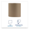  | Boardwalk B6256 NonPerforated 1-Ply 800 ft. Hardwound Paper Towels - Natural (6/Carton) image number 2
