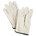 Work Gloves | MCR Safety M3400M Unlined Pigskin Driver Gloves - Medium, Cream (1-Dozen) image number 1