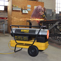 Construction Heaters | Dewalt DXH215HD 215,000 BTU Forced Air Kerosene Construction Heater image number 2