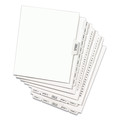 July Member-Exclusive Offer Save 10% off on One Item | Avery 01426 11 x 8.5 Avery Style Preprinted Legal Exhibit Side Z 26-Tab Index Dividers - White (25/Pack) image number 5