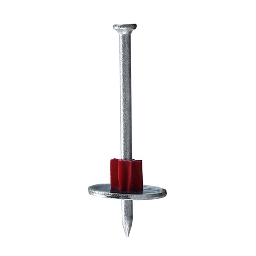 Nails | Freeman CNDPNW25 2-1/2 in. Concrete Drive Pins with Washers (100 Count) image number 0