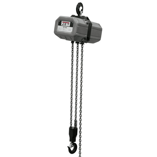 Hoists | JET 2SS-1C-15 2-Ton 15 ft. 1-Phase Electric Chain Hoist image number 0