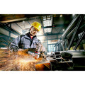 Angle Grinders | Metabo 613111420 WEP 19-150 Q M-BRUSH 120V 14.5 Amp 6 in. Corded Angle Grinder with Non-Locking Paddle image number 1