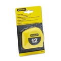 Measuring Tools | Bostitch 30-485 1/2 in. x 12 ft. Power Return Tape Measure with Belt Clip - Yellow image number 0