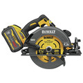 Circular Saws | Dewalt DCS578X2 60V MAX FLEXVOLT Brushless Lithium-Ion 7-1/4 in. Cordless Circular Saw Kit with Brake and 2 Batteries (9 Ah) image number 3