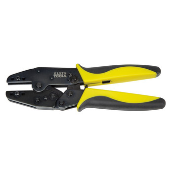 SPECIALTY HAND TOOLS | Klein Tools VDV200-010 Ratcheting Crimper Frame - Black/Yellow