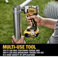 Dewalt DCF913P2 20V MAX Brushless Lithium-Ion 3/8 in. Cordless Impact Wrench with Hog Ring Anvil Kit with 2 Batteries (5 Ah) image number 5