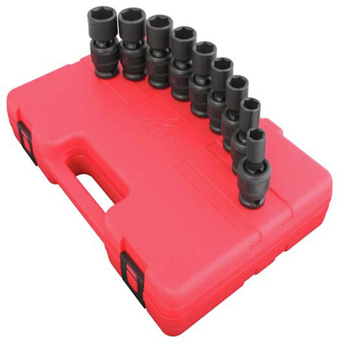 Socket Sets | Sunex 2657 9-Piece 1/2 in. Drive SAE Universal Impact Socket Set image number 0