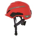 Hard Hats | MSA 10194792 V-Gard H1 Fas-Trac III Pivot Novent ANSI EN397 Safety Helmet - Red image number 3
