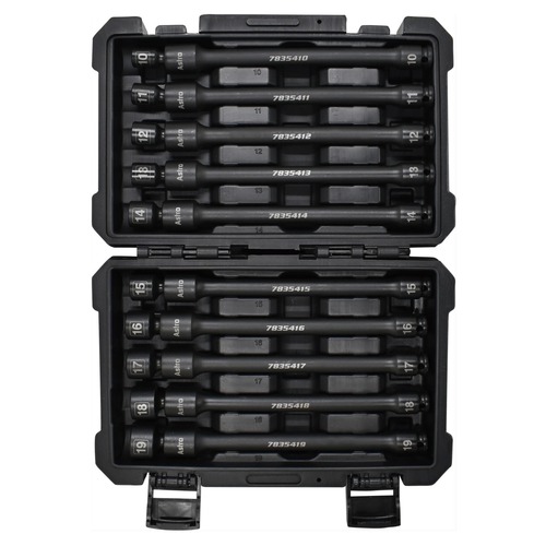 Sockets | Astro Pneumatic 78354 (10-Piece) 3/8 in. Drive 6-Point Pinless Universal Torque-Saver Impact Extension Socket Set image number 0