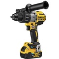 Hammer Drills | Dewalt DCD997CP2BT 20V MAX XR Brushless Lithium-Ion 1/2 in. Cordless Hammer Drill Driver Kit with 2 Batteries (5 Ah) image number 1