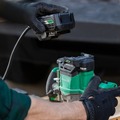 Plunge Base Routers | Metabo HPT M3612DAQ4M 36V MultiVolt Brushless Lithium-Ion Cordless Plunge Router (Tool Only) image number 14