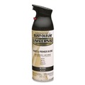 Paint | Rust-Oleum 245196 Universal Premium Spray Paint, Gloss Black, 12 oz Aerosol Can, 6/Carton image number 1