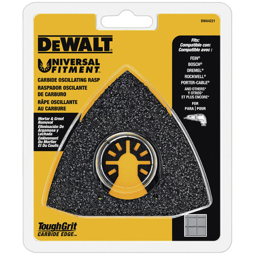 Blades | Dewalt DWA4221 Oscillating Tool Carbide Rasp image number 0