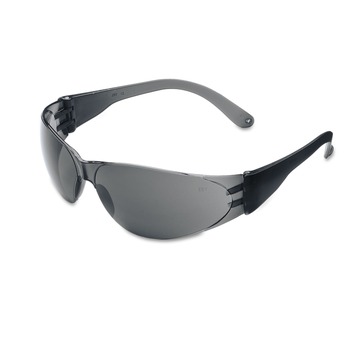 MCR Safety Checklite Scratch-Resistant Safety Glasses - Gray Lens (12/Box) - CL112