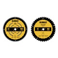 Circular Saw Blades | Dewalt DWA112CMB 40T/60T 12 in. Large Diameter Circular Saw Blades Combo Pack image number 0