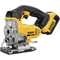 Jig Saws | Dewalt DCS331M1 20V MAX Lithium-Ion 3000 SPM Cordless Jigsaw Kit (3 Ah) image number 1