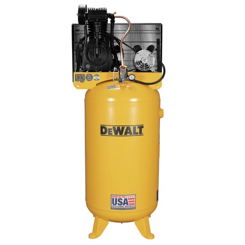 Save 10% off one item | Dewalt DXCM803.COM 80 Gallon 2 Stage 175 Maximum PSI 14.6 SCFM @ 100 PSI Oil-Lubricated Vertical Air Compressor image number 0