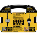 Hole Saws | Dewalt D180005 13-Piece Master Bi-Metal Hole Saw Kit image number 2