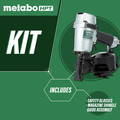 Coil Nailers | Metabo HPT NV45AB2M 16 Degree 1-3/4 in. Coil Roofing Nailer image number 1