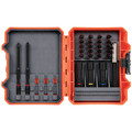 Impact Driver Wrench Bits | Klein Tools 32799 26-Piece Impact Driver Bit Set with Case image number 1