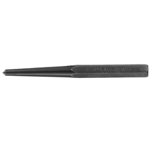 Chisels Files and Punches | Klein Tools 66311 4-1/2 in. Length 5/16 in. Diameter Center Punch image number 0