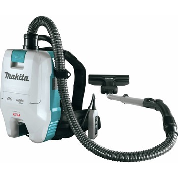 VACUUMS | Makita 40V max XGT Brushless Lithium-Ion 2-Quart HEPA Filter Cordless Backpack Dry Vacuum (Tool Only) - GCV05ZX