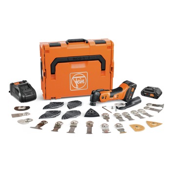 OSCILLATING TOOLS | Fein MULTIMASTER AMM 700 Max Top 4 Ah AMPShare Cordless Oscillating Multi-Tool Kit with 2 Batteries (4 Ah) - 71293661090