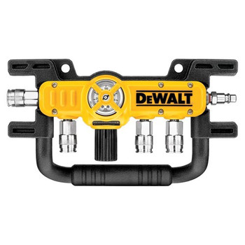 Dewalt Quadraport Four-Port Line Splitter for 3/8 in. Fittings - D55041